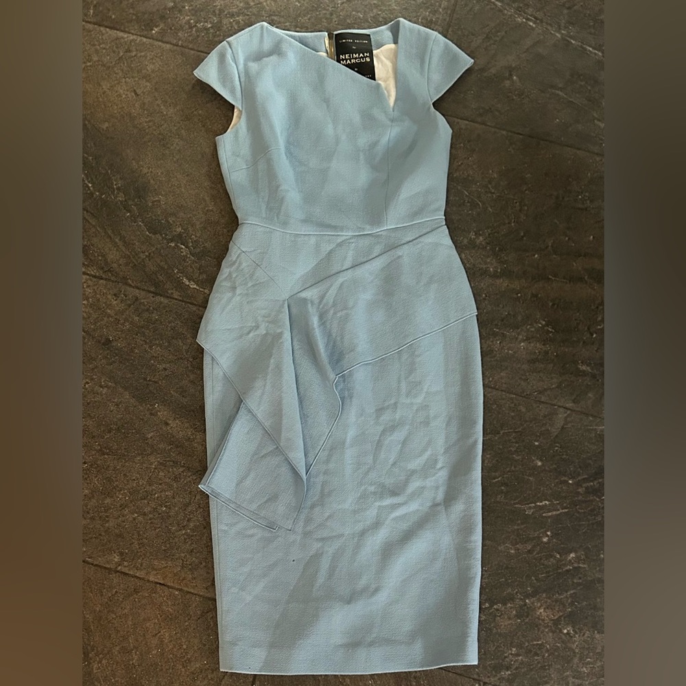 Roland Mouret Baby Blue Sz 8